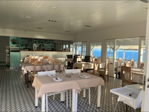   Mosaico hidráulico 20 x 20cm ref: Caixa P no restaurante Grelhas na Casa Guia em Cascais