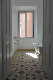 Mosaico hidráulico ref Origami projectada por HO- Arquitectos