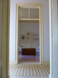 Mosaico hidráulico Caixa G e Caixa P projectado por Appleton Domingos Arquitectos