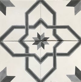 Mosaico Hidráulico Árabe 3C