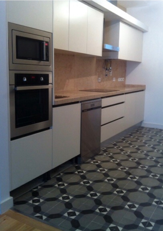O padrão Campos da Projecto Mosaico num apartamento em Lisboa