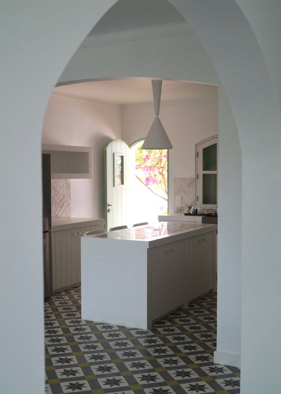 O padrão Campos da Projecto Mosaico num apartamento em Lisboa